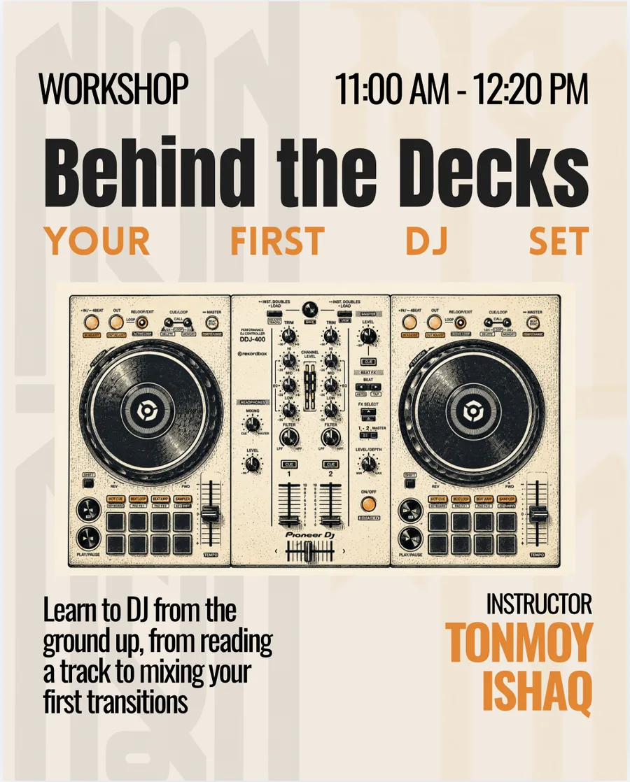 Behind the Decks